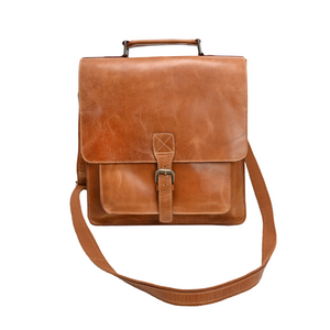 Monte Messenger Bag Tan Brown
