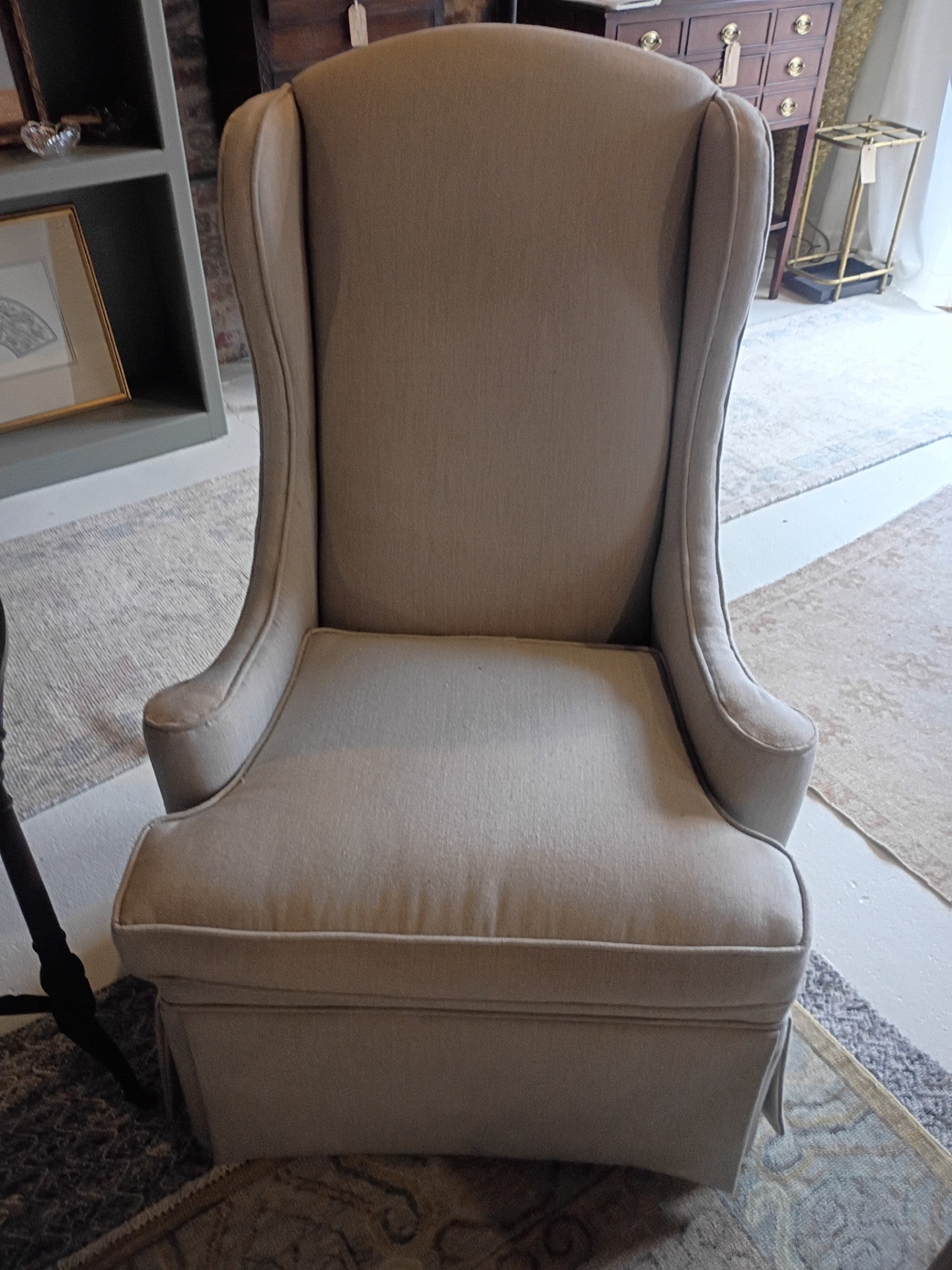 Traditional Wing Back Chair