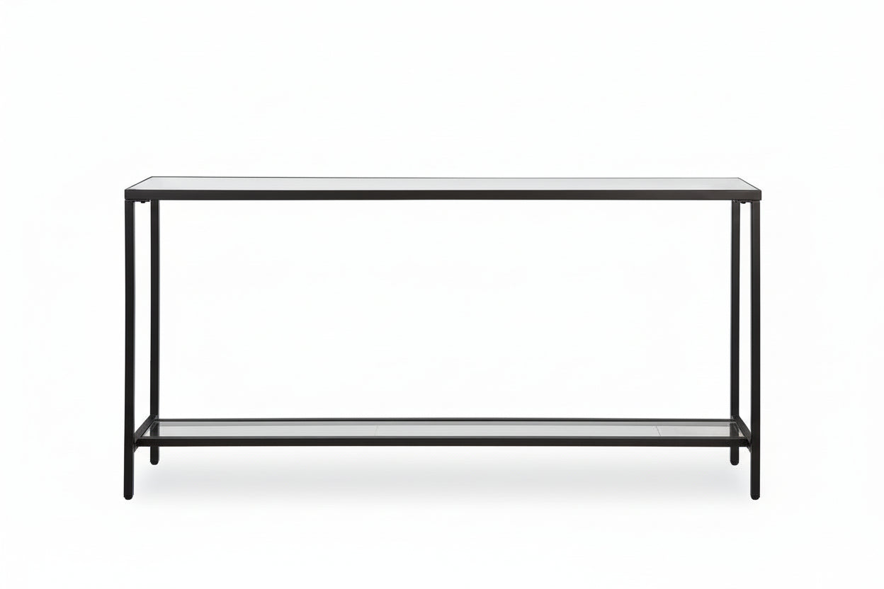 Glass Table Top Console