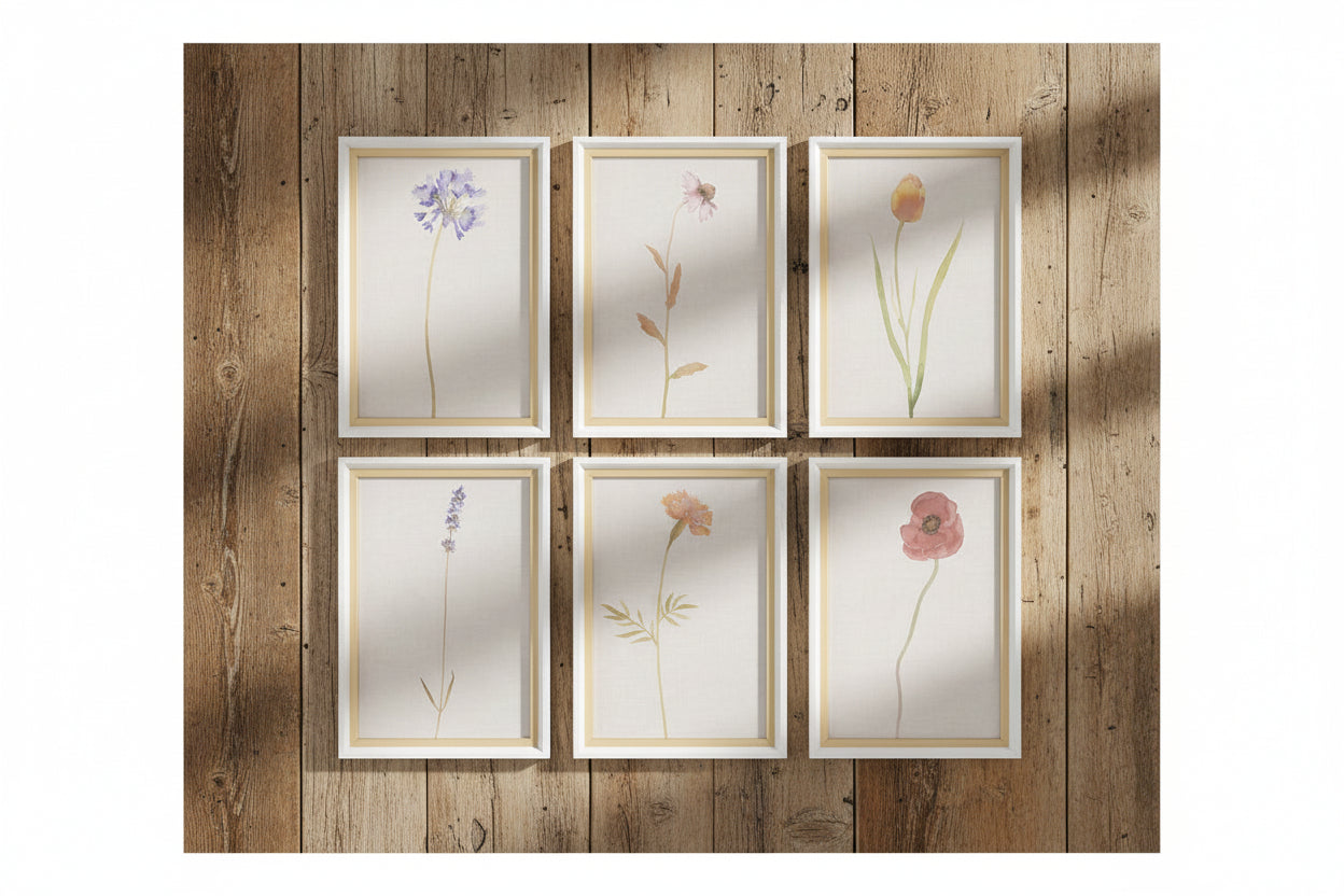 Wild Flourish Framed Prints