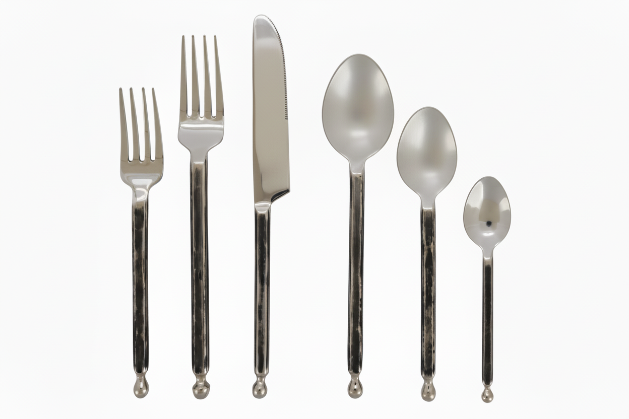 stainless steel flatware