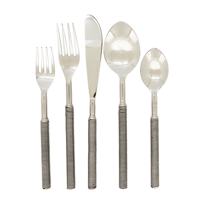 Ribbed Flatware