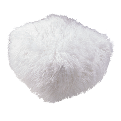 Faux Fur Pouf
