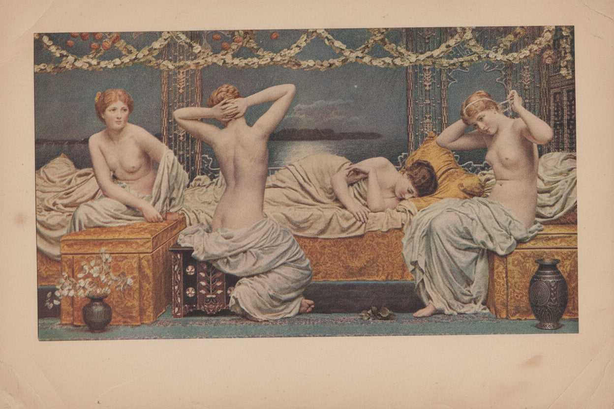 World Famous Painting Albert Moore Plate 86
