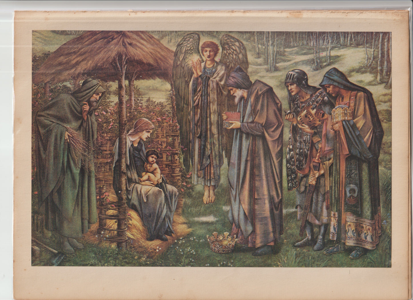 World Famous Painting Burne-Jones Plate 80