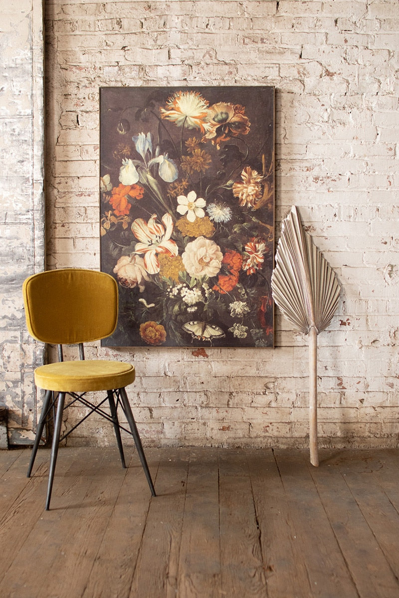 Floral Print Framed