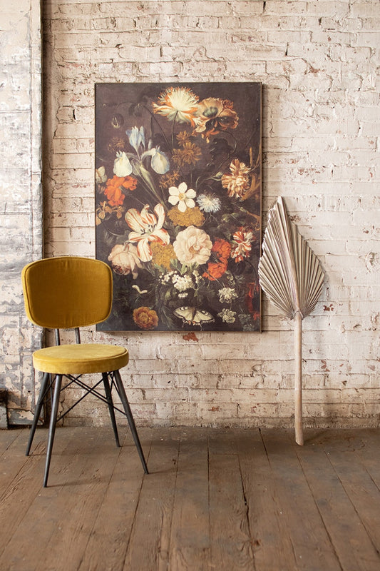 Floral Print Framed