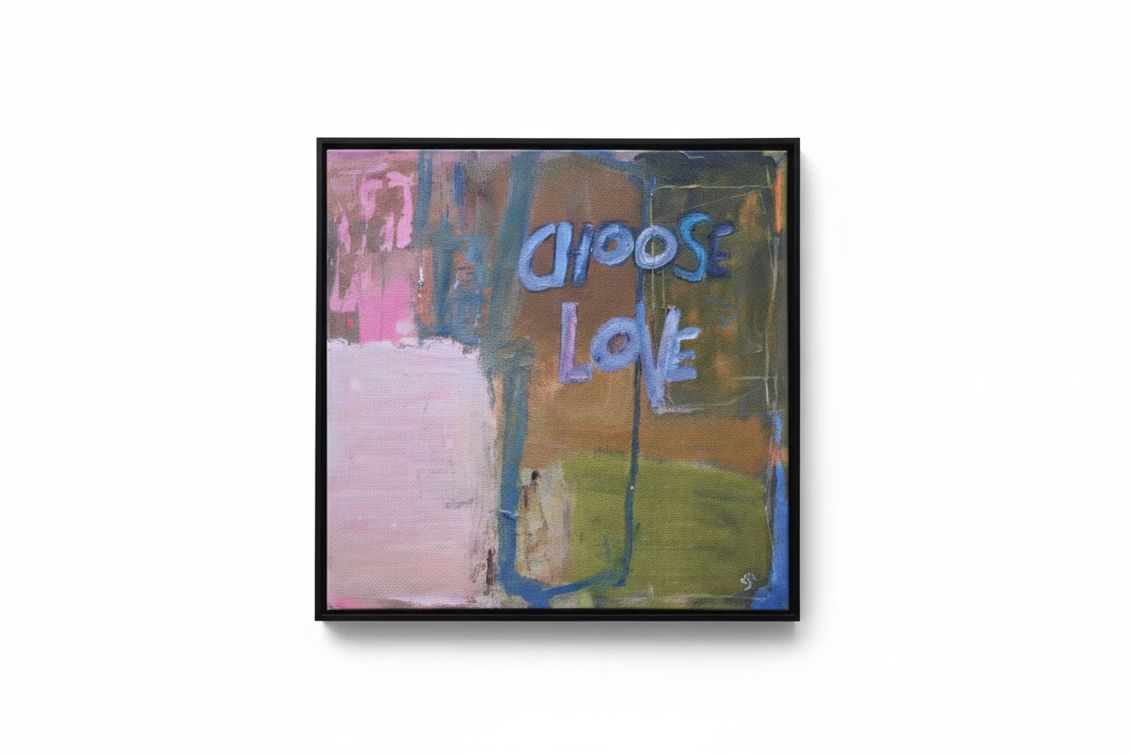 Choose Love on Canvas