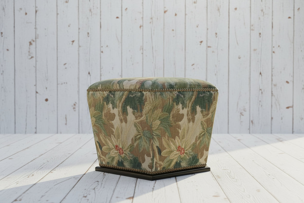 Custom Juniper Ottoman