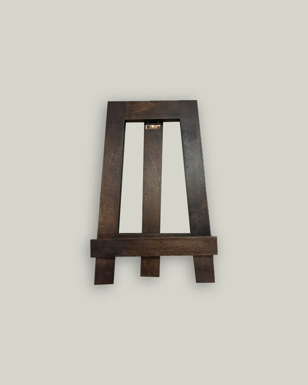 Wooden Easel Light and Dark