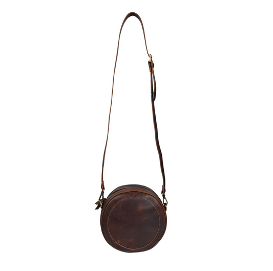 Ruby Round Bag Brown
