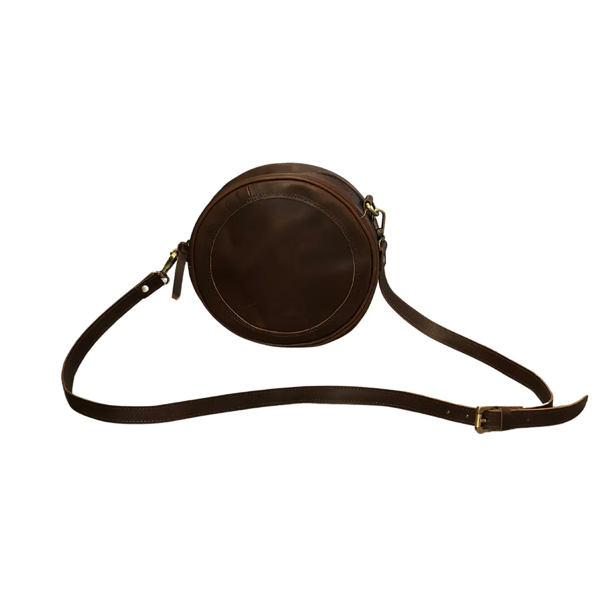 Ruby Round Bag Brown