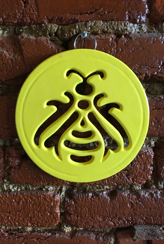 Yellow Bee Trivet