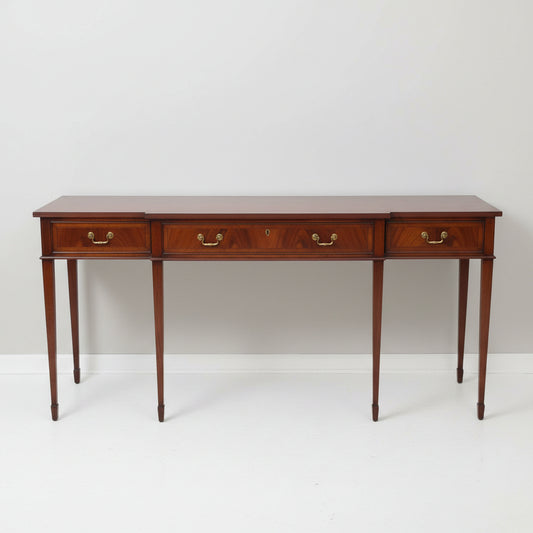 Mohogany Wellington Hall Console Table