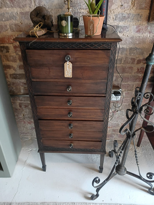 Mohogany Music sheet Chest