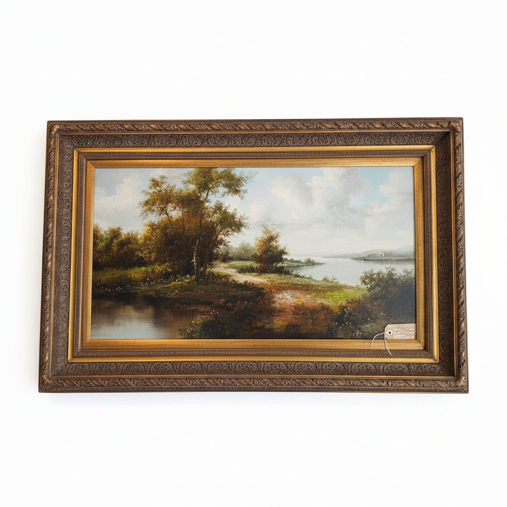 19th Century Oil English Countryside