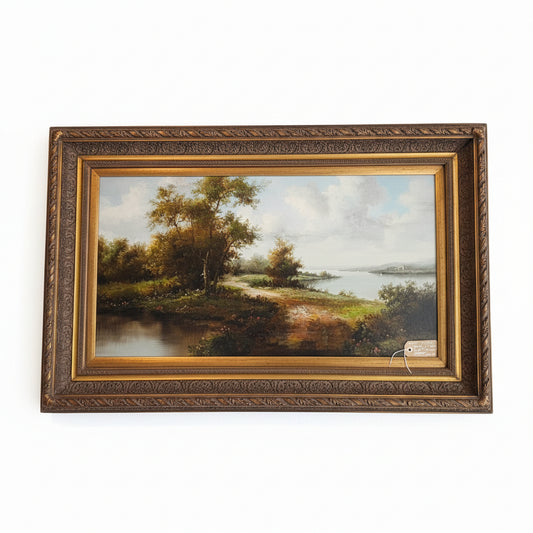 19th Century Oil English Countryside
