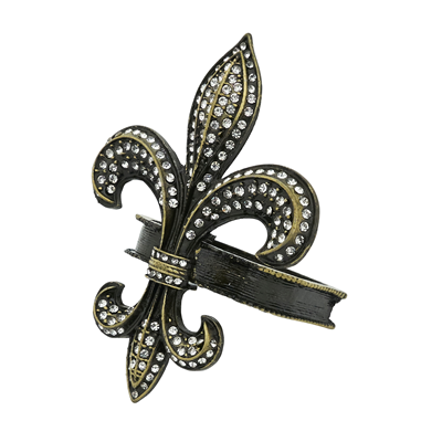 Fleur de Lis Napkin Ring