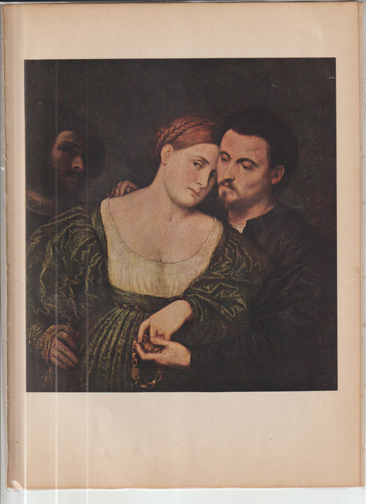 World Famous Painting Bordone Plate 12