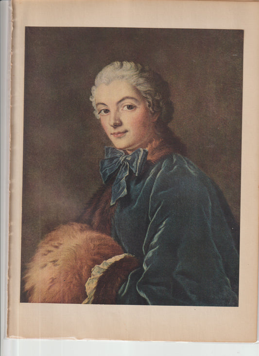 World Famous Painting Boucher Plate 40