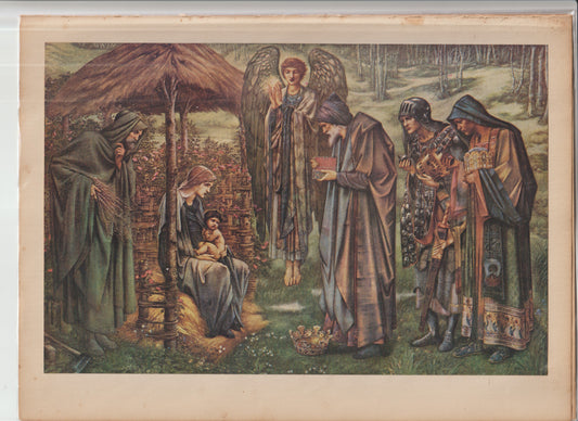 World Famous Painting Burne-Jones Plate 80