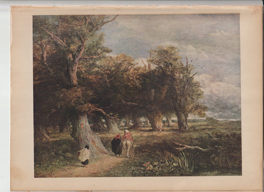 World Famous Painting David Cox Plate 69