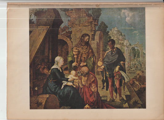 World Famous Painting Durer Plate 20
