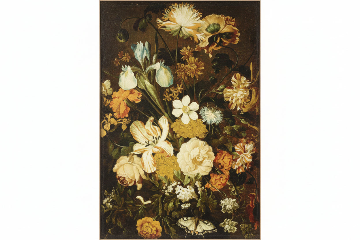 Flowers on Canvas