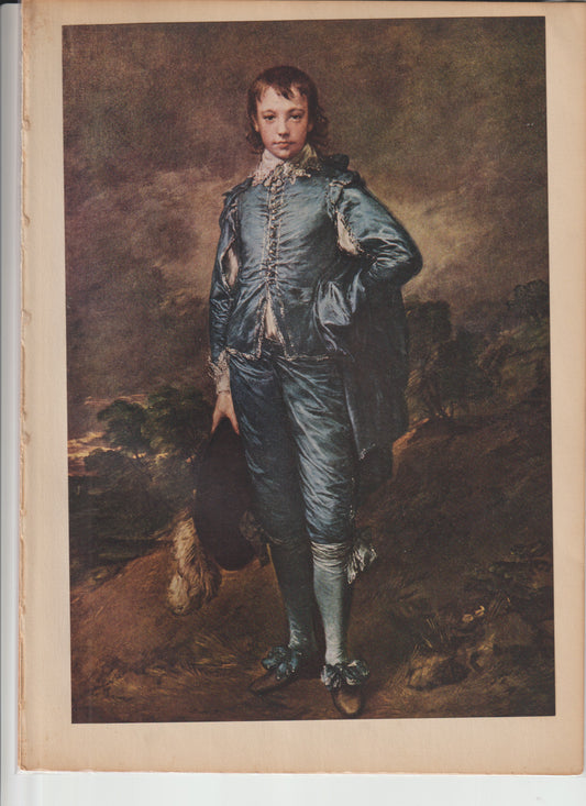 World Famous Painting Gainsborough Plate 59