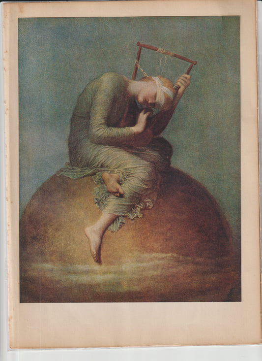 World Famous Painting George Watts Plate 74