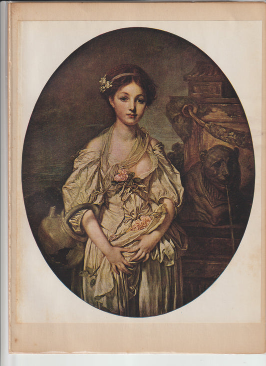 World Famous Painting Greuze Plate 42