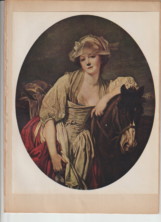 World Famous Painting Greuze Plate 43