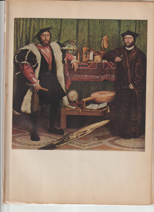 World Famous Painting Holbein Plate 21