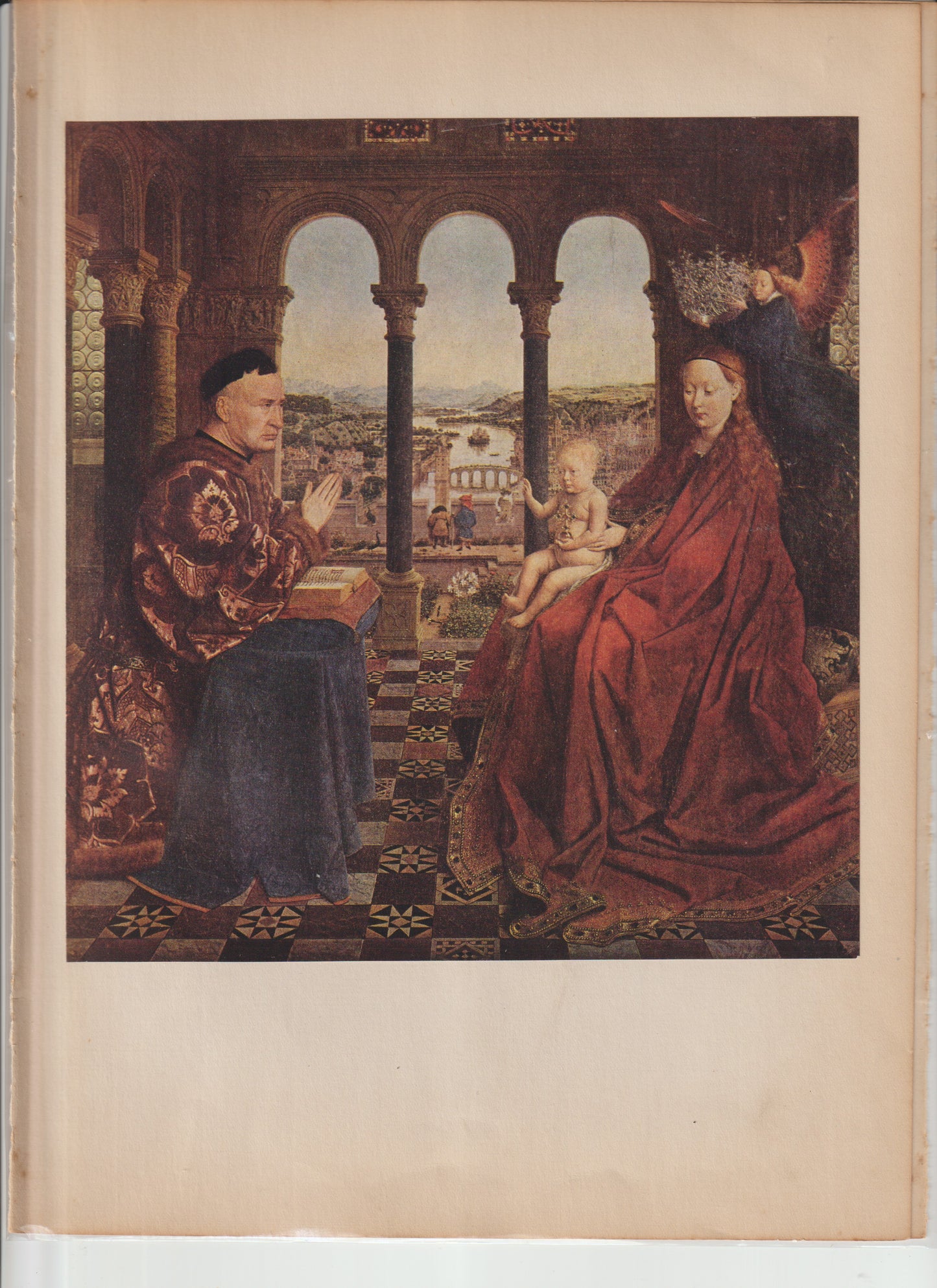 World Famous Painting Jan Van Eyck Plate 14