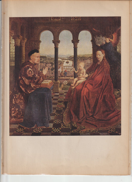 World Famous Painting Jan Van Eyck Plate 14