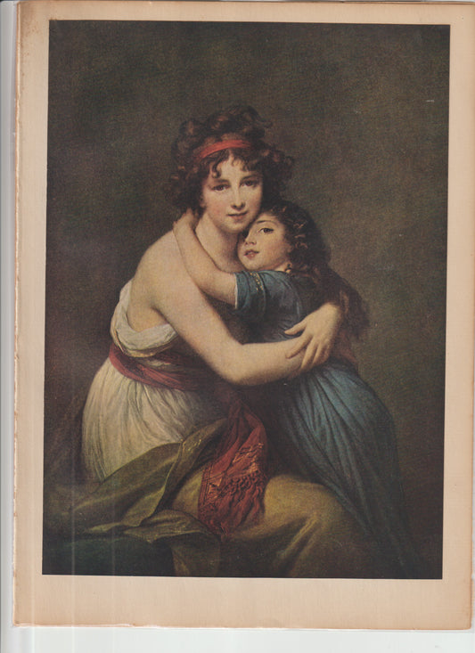 World Famous Painting Le Brun Plate 46