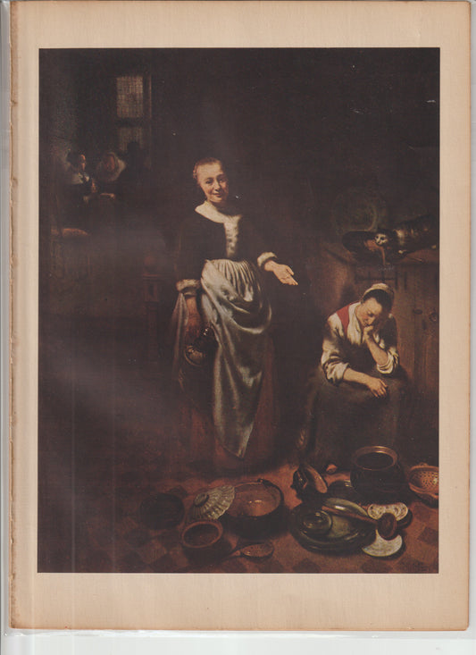 World Famous Painting Maes Plate 31