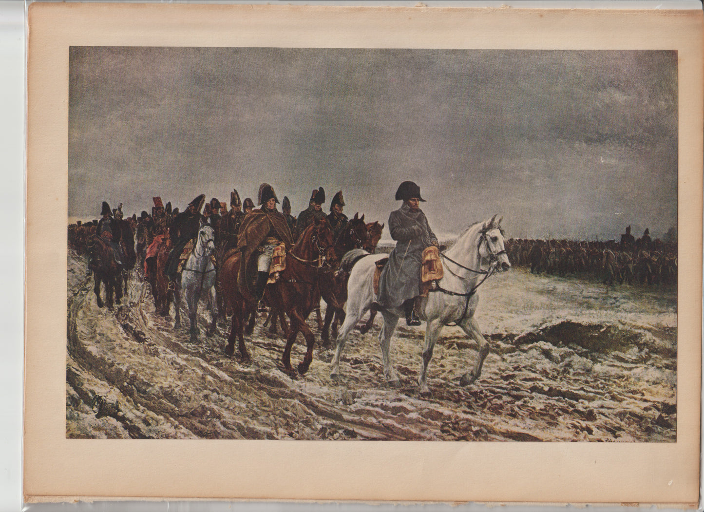 World Famous Painting Meissonier Plate 49