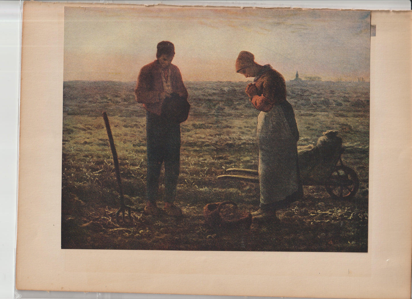 World Famous Painting Millet Plate 48