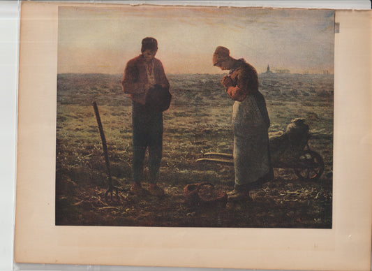 World Famous Painting Millet Plate 48