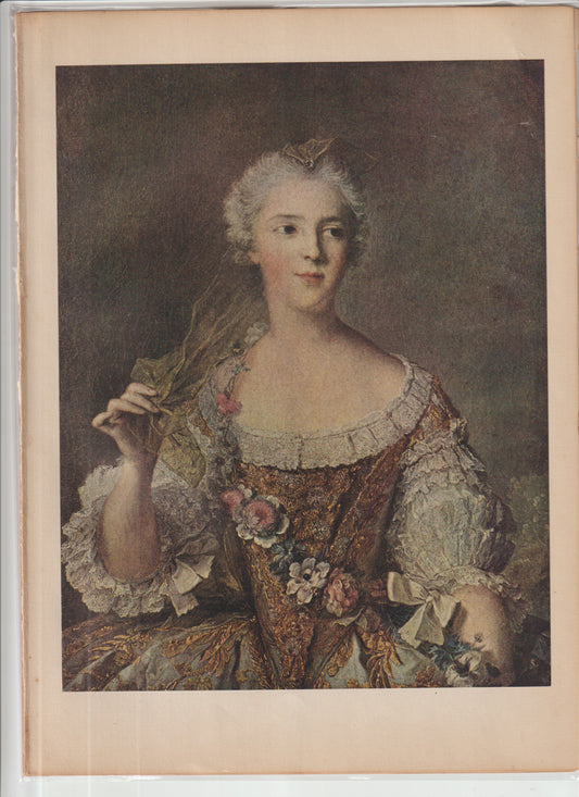 World Famous Painting Nattier Plate 37