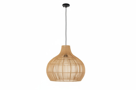 Woven Rattan Pendant Light