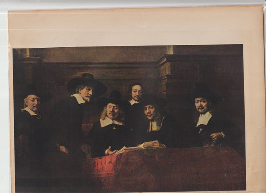 World Famous Painting Rembrandt plate 23
