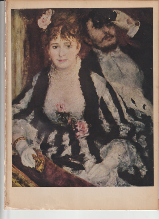 World Famous Painting Renoir Plate 53