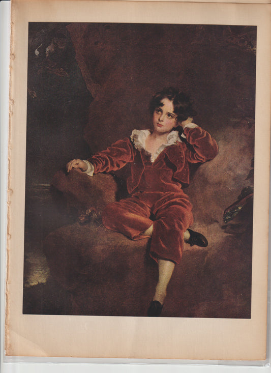 World Famous Painting Thomas Lawrence Plate 63