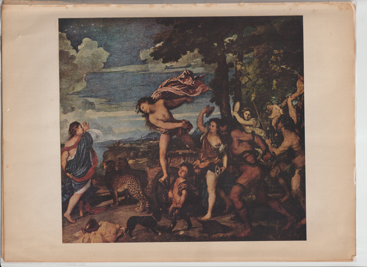 World Famous Painting Titian Plate 7