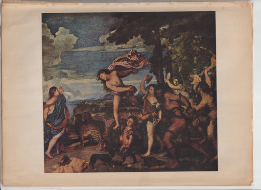 World Famous Painting Titian Plate 7