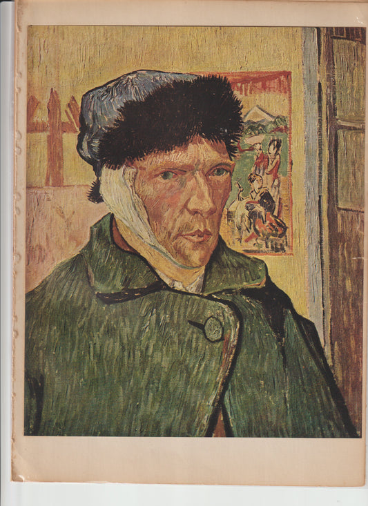 World Famous Painting Van Gogh Plate 55