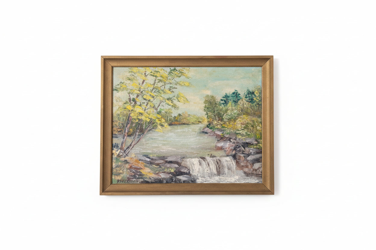 Waterfall on Canvas