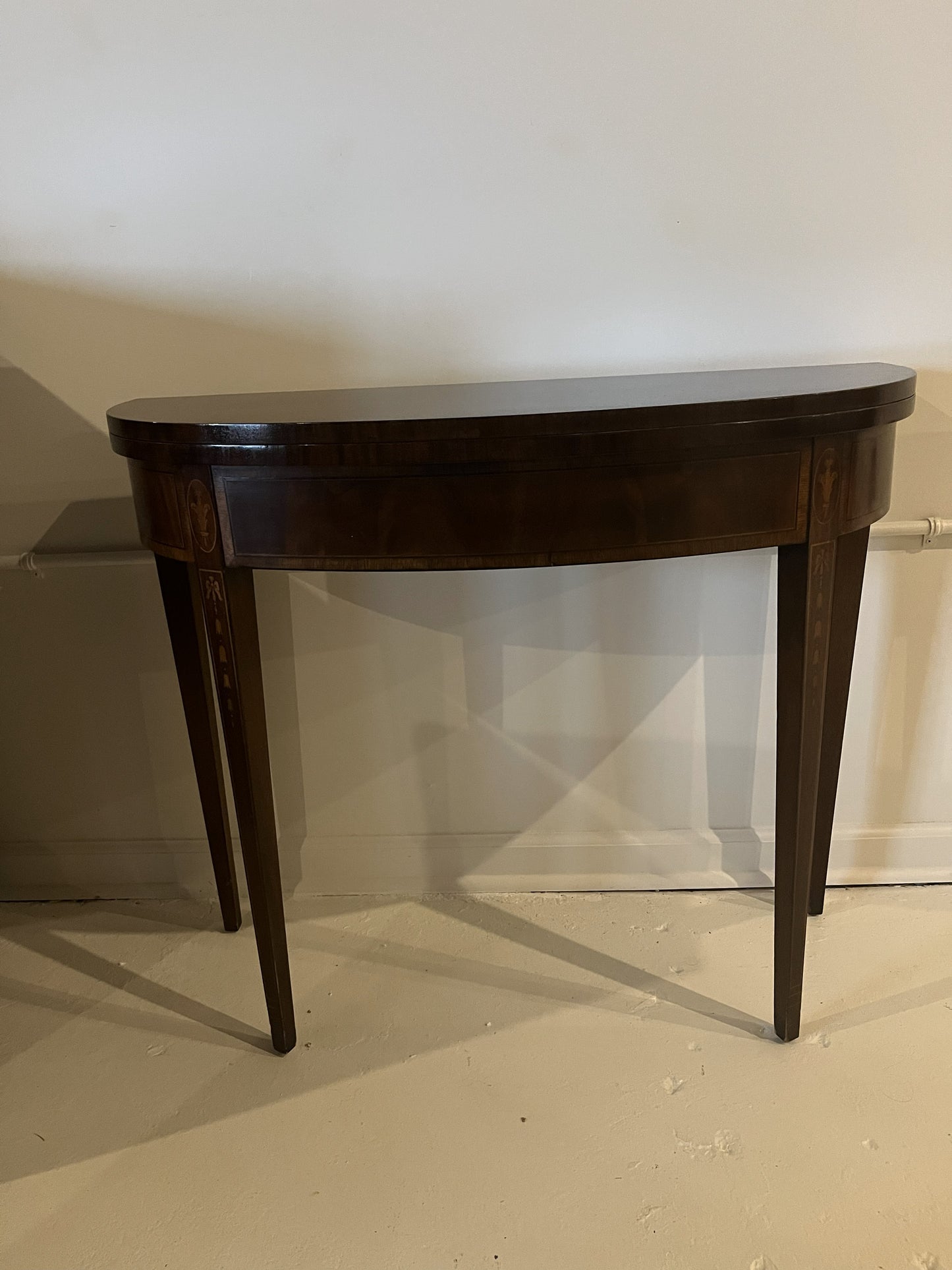 Wellington Hall Demilune Flip Top Table